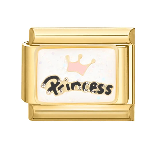 Gold Princess Charm
